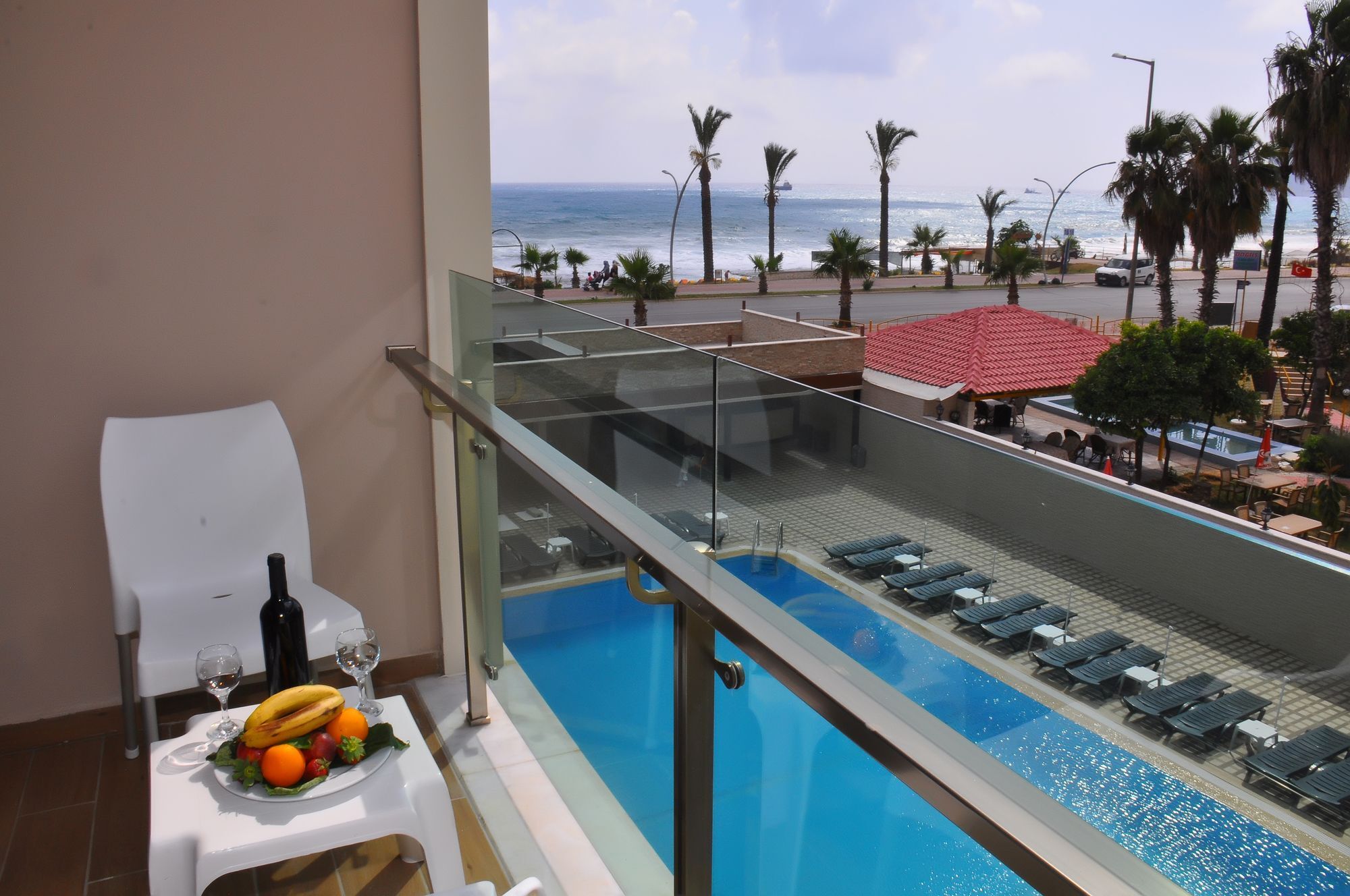 אלאניה Grand Bayar Beach Hotel מראה חיצוני תמונה
